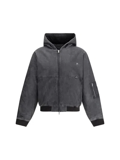 REPRESENT HOODED BOMBER WASHED