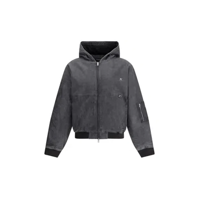 REPRESENT HOODED BOMBER WASHED