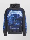 Represent Graphic Print Hooded Sweater With Kangaroo Pocket