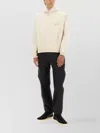 Represent Hooded Knitwear Kangaroo Pocket In White