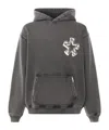 Represent Initial Star Cotton Sweatshirt In Gray