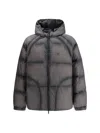 Represent Black Nylon Full-length Jacket In Gray