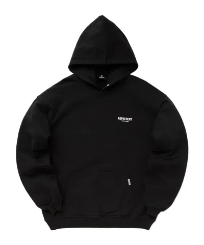 Represent Owners Club Hoodie In Black