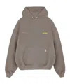 Represent Hooded Sweater In Gray
