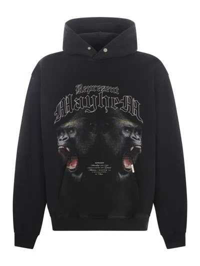 【関税&送料込】Represent Sweaters Black Black Jacquard Sweater | REPRESENT