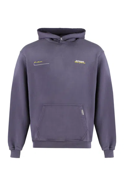 Represent Hooded Sweatshirt Patron Of The Club In Gray
