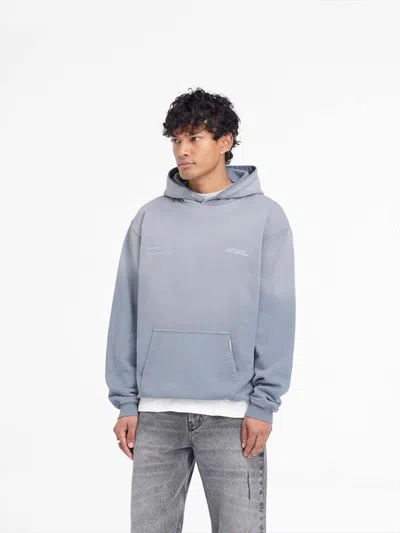Represent Owners Club Script Hoodie In Blue