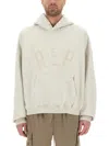 Represent Hooded Sweater Kangaroo Pocket In Gray