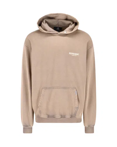 Represent Hoodie In Brown