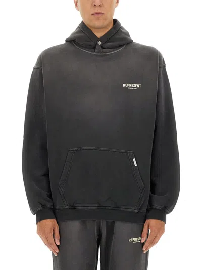 Represent Hoodie In Black
