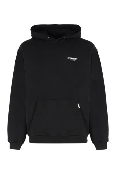 Represent Hoodie In Black