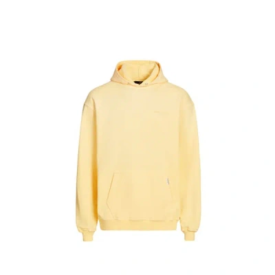 Represent Hoodie En Coton In Jaune