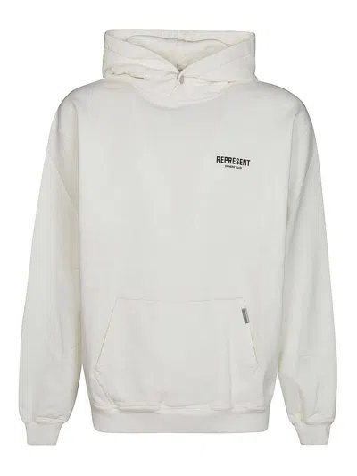 Represent Hoodie In White