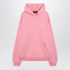 Represent Owners Club Logo Hooded Sweatshirt In Pink