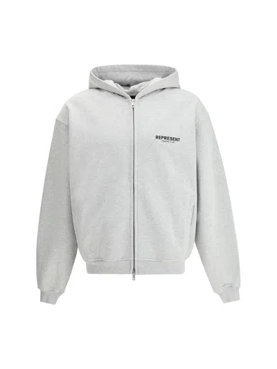 Represent Hoodies In White