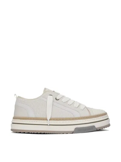Represent Htn X Low Sneakers In White
