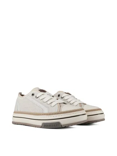 Represent Htn X Low Sneakers In White