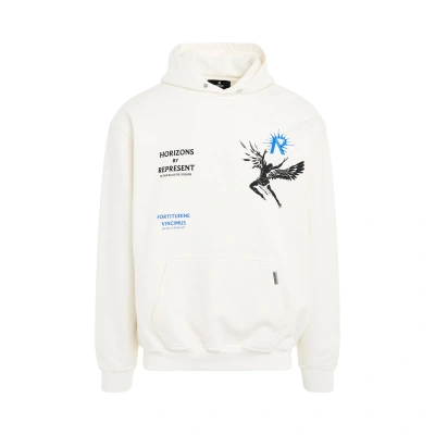 Represent Icarus Hoodie In White