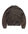Represent Initial Boxy Sweater In Brown