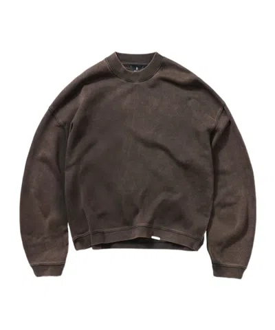 Represent Initial Boxy Sweater In Brown