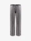 Represent Mens Initial Logo-print Cotton Jogging Bottoms Vintage Grey Xs In Gray