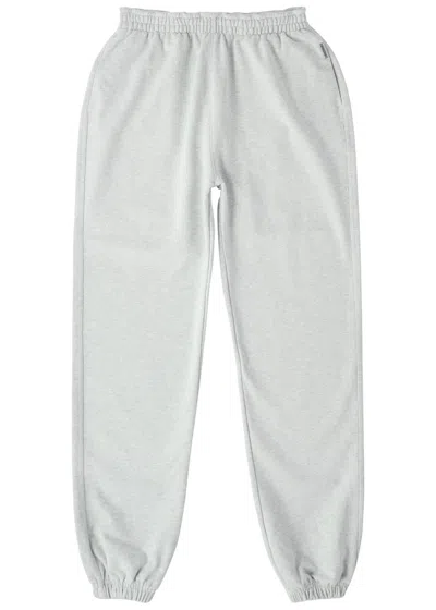 Represent Initial Cotton Sweatpants In Grey
