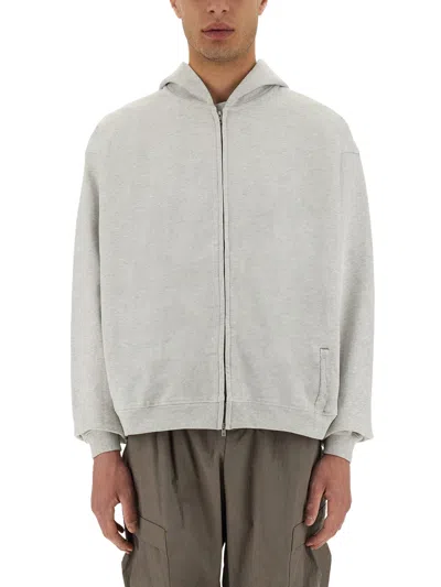 REPRESENT "INITIAL" HOODED AND ZIPPERED SWEATSHIRT