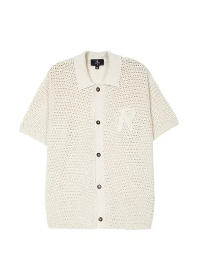 Represent Initial Knitted Shirt In Neutral