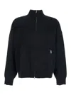 Represent Black Sweatshirt With Logo Embroidery On The Rear And Logo Patch On The Pocket