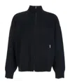 Represent Black Sweatshirt With Logo Embroidery On The Rear And Logo Patch On The Pocket