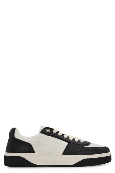REPRESENT REPRESENT INITIAL LEATHER LOW-TOP SNEAKERS