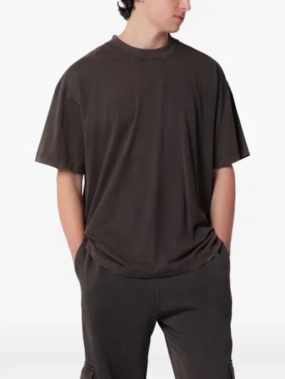 Represent Coffee-colored Short-sleeve T-shirt In Brown