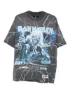 Represent Iron Maiden A Real Live One T-shirt In Gray