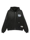 Represent Felpa  X Iron Maiden Anniversary In Cotone Antracite  Uomo In Black