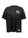 Represent Mens Stained Black Relaxed-fit Graphic-print Cotton T-shirt Xxl In Black