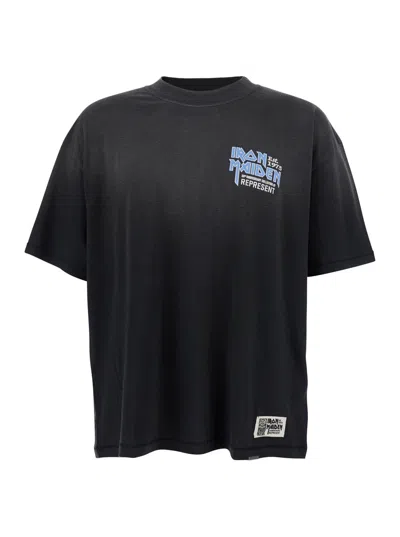 Represent Iron Maiden Anniversary T-shirt In Black