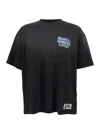 Represent Mens Stained Black Relaxed-fit Graphic-print Cotton T-shirt Xxl In Black