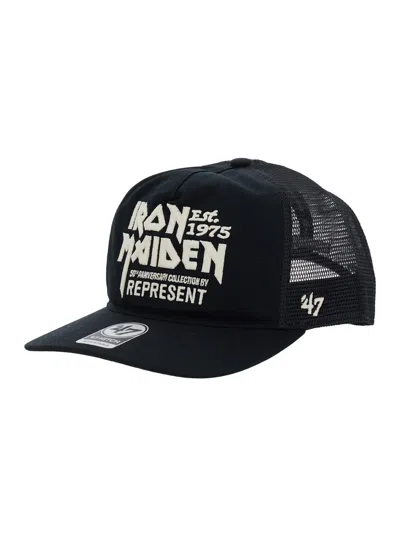 Represent Iron Maiden Anniversary Trucker In Black