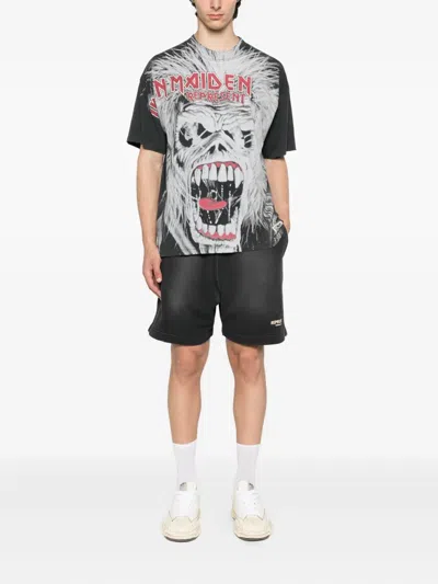 Represent Iron Maiden British Metal T-shirt In Black