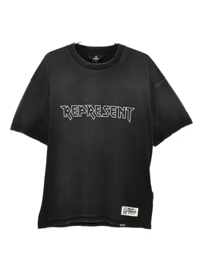 Represent Iron Maiden Infinite T-shirt In Black