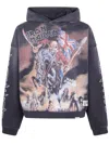 Represent "iron Maiden Steed" Hoodie In Black
