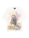 Represent Iron Maiden X Steed Graphic Tee In White
