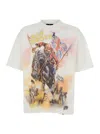 Represent Iron Maiden X Steed Graphic Tee In White