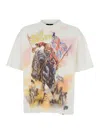 Represent Iron Maiden X Steed Graphic Tee In White