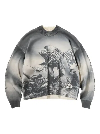 REPRESENT REPRESENT "IRON MAIDEN TROOPER" KNIT CLOTHING