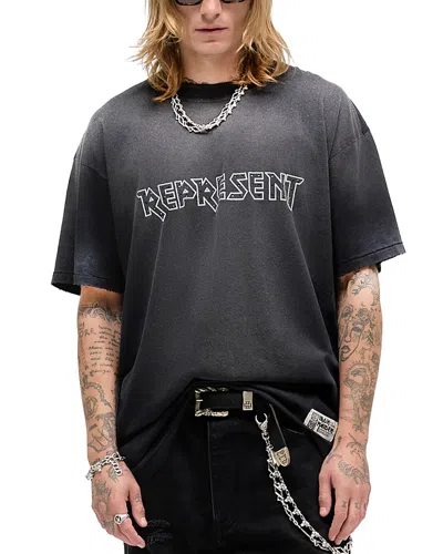 Represent Iron Maiden X Infinite Dreams Tee In Black