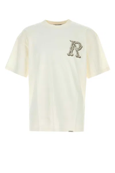 Represent Ivory Cotton Oversize T Shirt In White