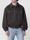 Represent Roscoe Logo Detail Cotton Canvas Bomber Jacket