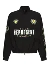 Represent Casual Jacket In Black Nylon