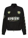 Represent Casual Jacket In Black Nylon